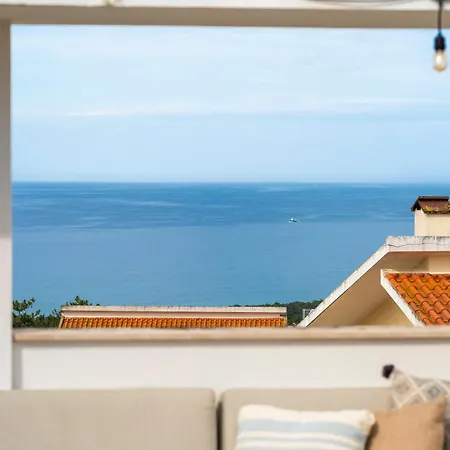 Σπίτι διακοπών Ocean Terrace - Private Patio With Bbq & Sea View Ναζαρέ