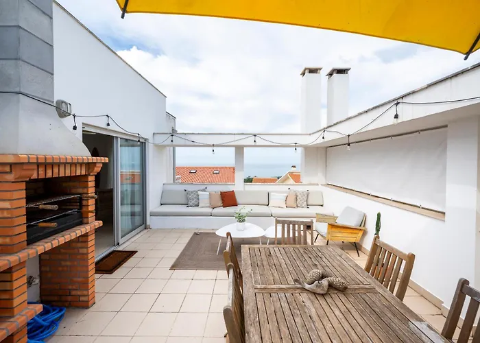 Ocean Terrace - Private Patio With Bbq & Sea View * Nazaré