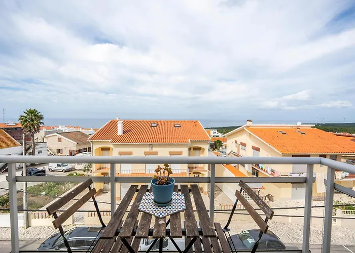 Ocean Terrace - Private Patio With Bbq & Sea View Hébergement de vacances Nazaré