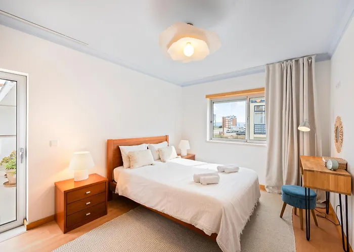 Hébergement de vacances Ocean Terrace - Private Patio With Bbq & Sea View Nazaré